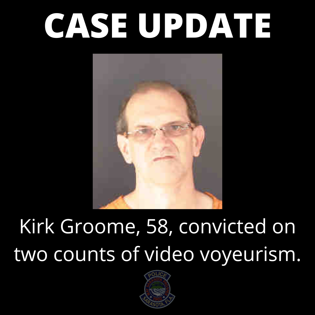 Sarasota man convicted on two counts of video voyeurism