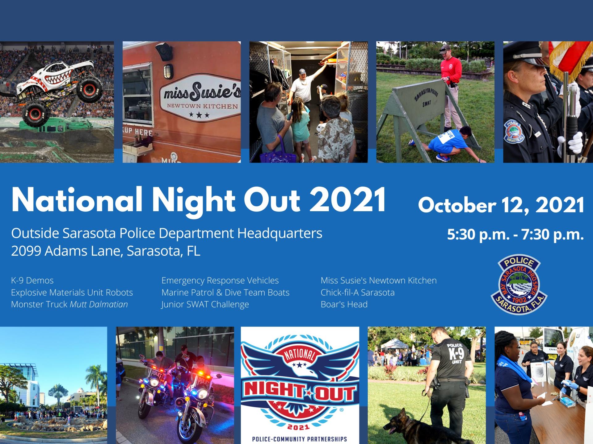 National Night Out 2021 Poster
